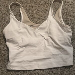 lululemon athletica White Tank Top